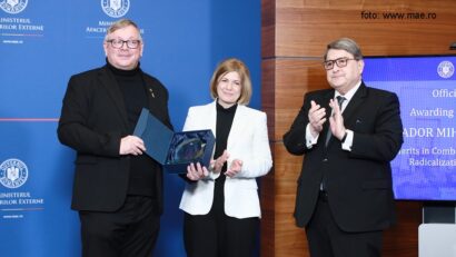 טקס הענקת הפרס הלאומי 'השגריר מיחנאה קונסטנטינסקו'