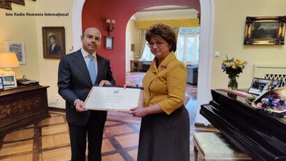 Prof. dr. Carmen Muşat, decorată cu “Ordinul Steaua Italiei”