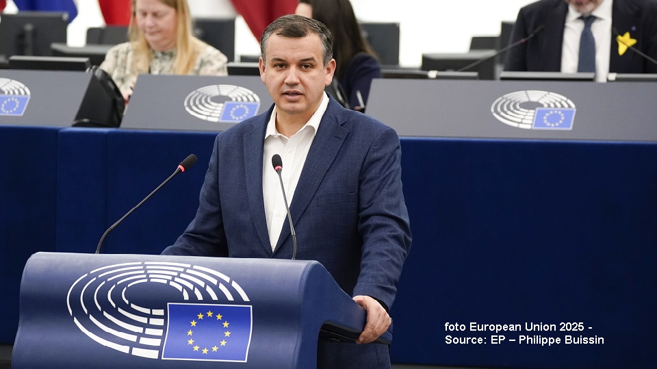 Eurodeputatul Eugen Tomac (foto European Union 2025 - Source: EP – Philippe Buissin)