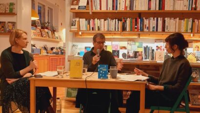 L&rsquo;écrivain Eduardo Berti, à Bucarest