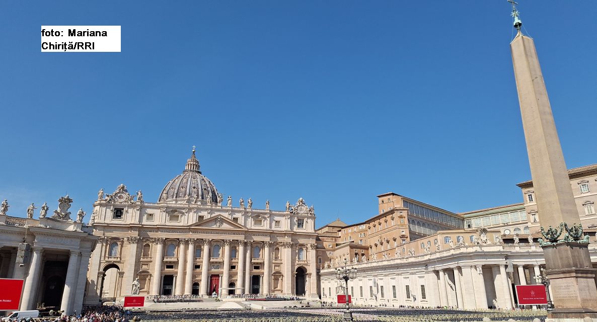Piata San Pietro Vatican (foto: Mariana Chiriţă/RRI)