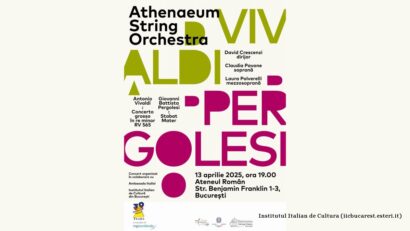 Pasqua, concerto straordinario dell’Athenaeum String Orchestra a Bucarest