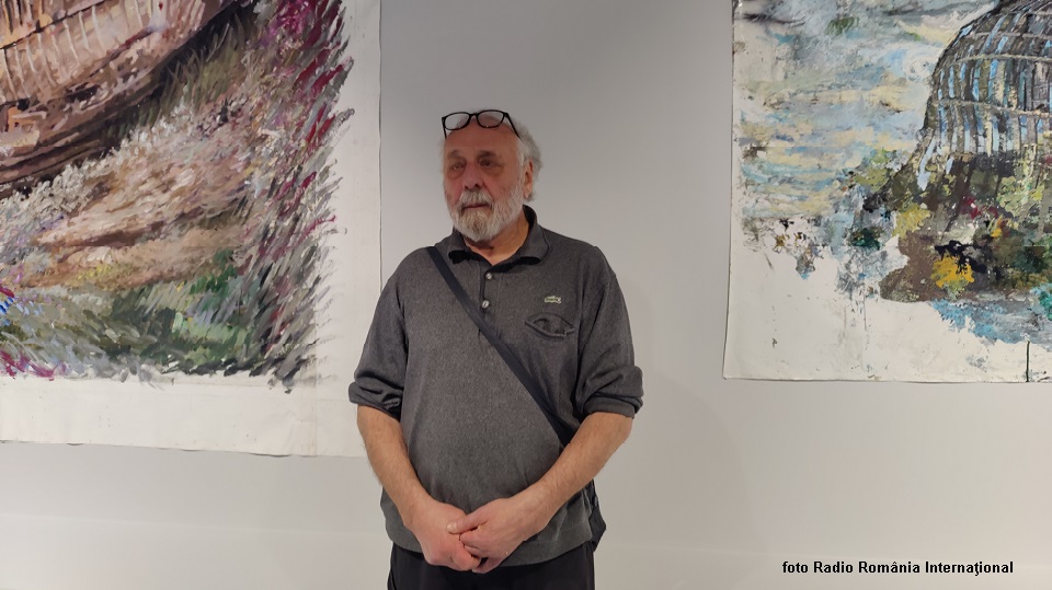 Artistul plastic Valentin Scărlătescu (foto RRI)