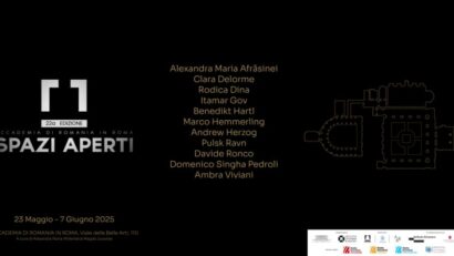 “Spazi Aperti” all’Accademia di Romania in Roma