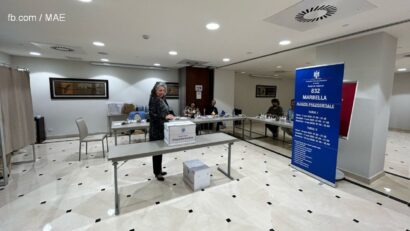 Alegeri prezidențiale / Prezența la vot în diaspora (ora 03:00)