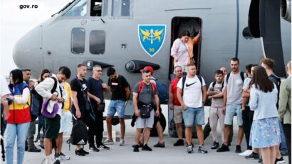Repatrierea a 121 cetățeni români din zona de conflict armat din Orientul Apropiat
