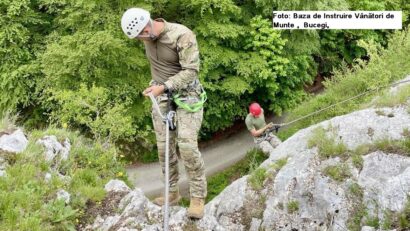 Pregătire comună de alpinism la Predeal