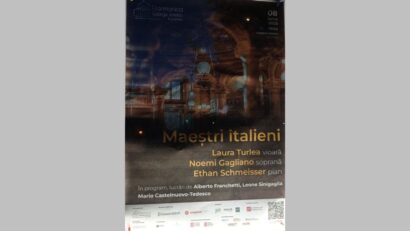 Maestri italiani, recital all’Auditorium di Bucarest
