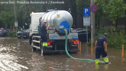 Nach den Wassermassen: Aufräumarbeiten und erste Bilanz in Bukarest