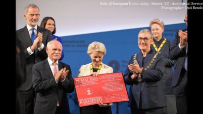 Laureată a premiului Charlemagne, Ursula von der Leyen face apel la crearea unei „Pax Europaea”