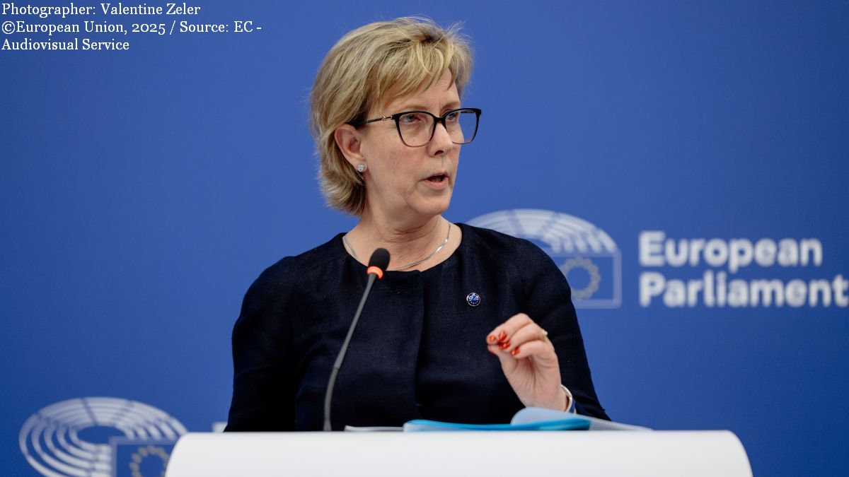 Maria Luís Albuquerque (Foto: Photographer: Valentine Zeler ©European Union, 2025 / Source: EC - Audiovisual Service)