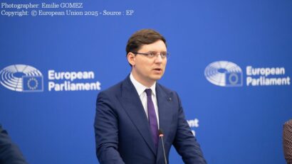 Victor Negrescu (Foto: Photographer: Emilie GOMEZ Copyright: © European Union 2025 - Source : EP)