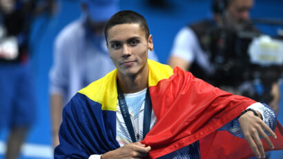 L&rsquo;or à Singapour pour David Popovici