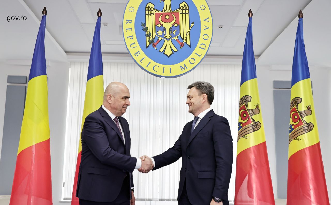Ilie Bolojan și Dorin Răcean / Foto: gov.ro