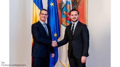 ראש עיריית בוקרשט הזמני נפגש עם שגריר ישראל