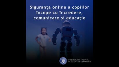 DNSC: Recomandări pentru protejarea copiilor în mediul online