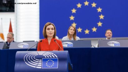 Maia Sandu în Parlamentul European