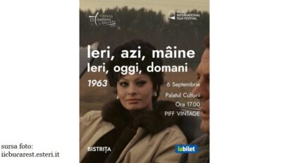 Settembre ricco di presenze culturali italiane in Romania