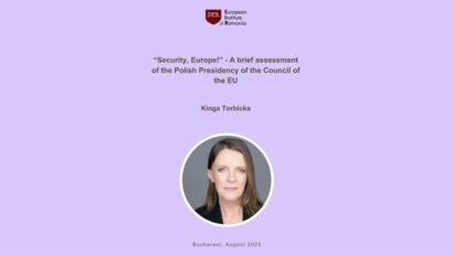Semnal editorial IER: “Security, Europe!” – A brief assessment of the Polish Presidency of the Council of the EU