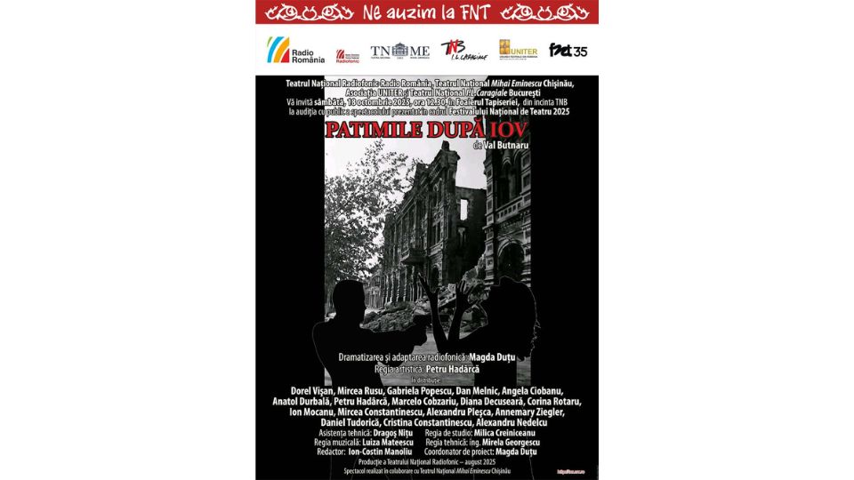 Radio România se alătură din nou Festivalului Național de Teatru