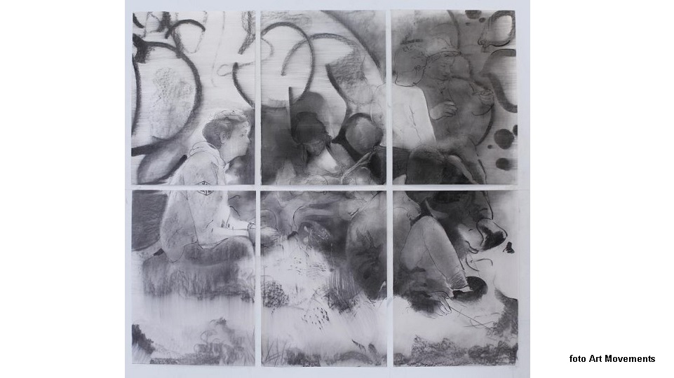 Dragoș Burlacu a câştigat concursul ”Premiului pentru Desen Contemporan” ediția a III-a (foto Art Movements)