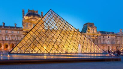 Jaf la celebrul muzeu Luvru din Paris