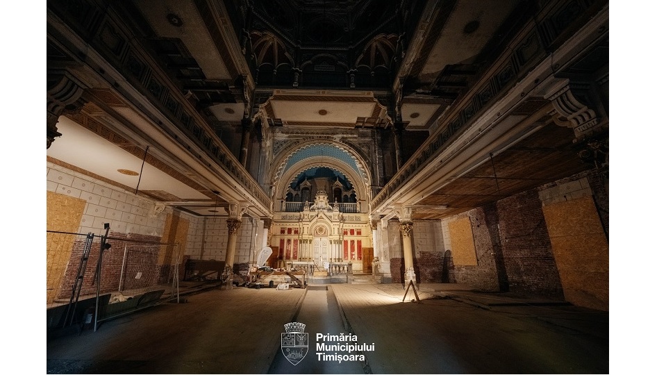 בית הכנסת בפבריק (צילום: Facebook.com/primariatm)