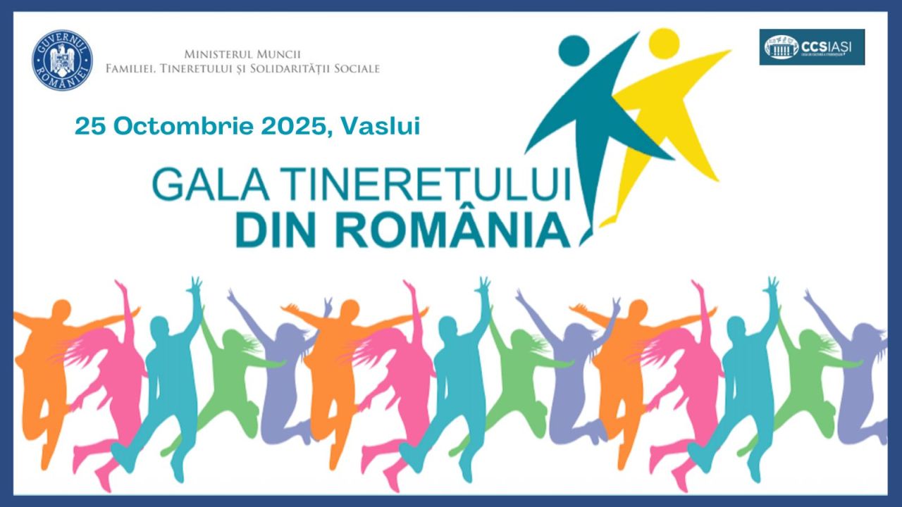 „Tinerii în centrul democrației” – tema ediției 2025 a Galei Tineretului din România