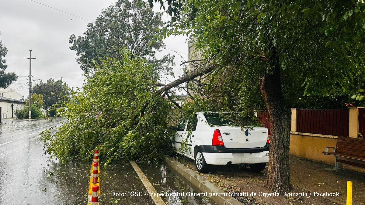 Potrivit IGSU, 141 de autovehicule au fost avariate în toată țara, 18 – numai în Capitală