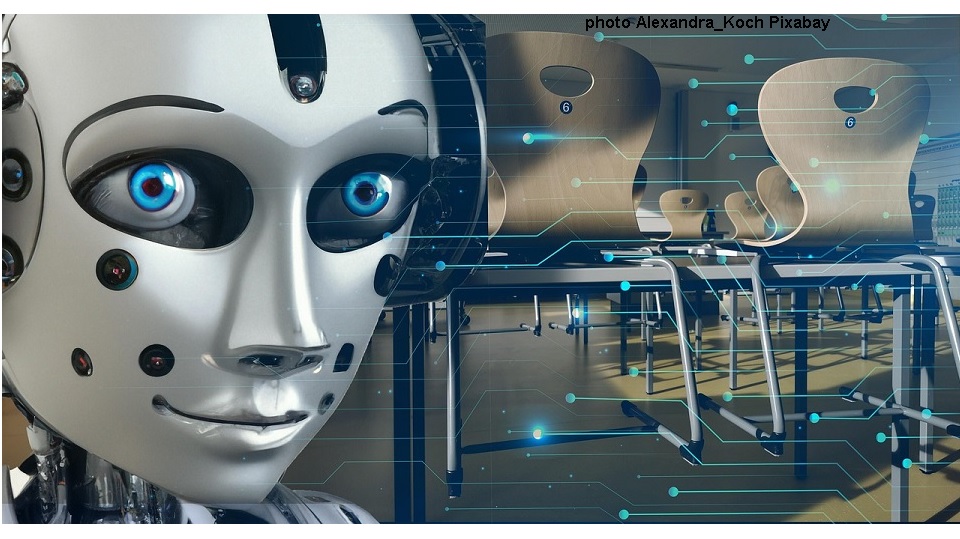 Vor mai fi necesare școlile în era inteligenţei artificiale? (foto Alexandra_Koch Pixabay)