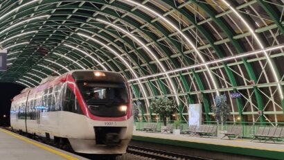 Circulaţia trenurilor către Aeroportul Otopeni va fi modificată în urma unor lucrări